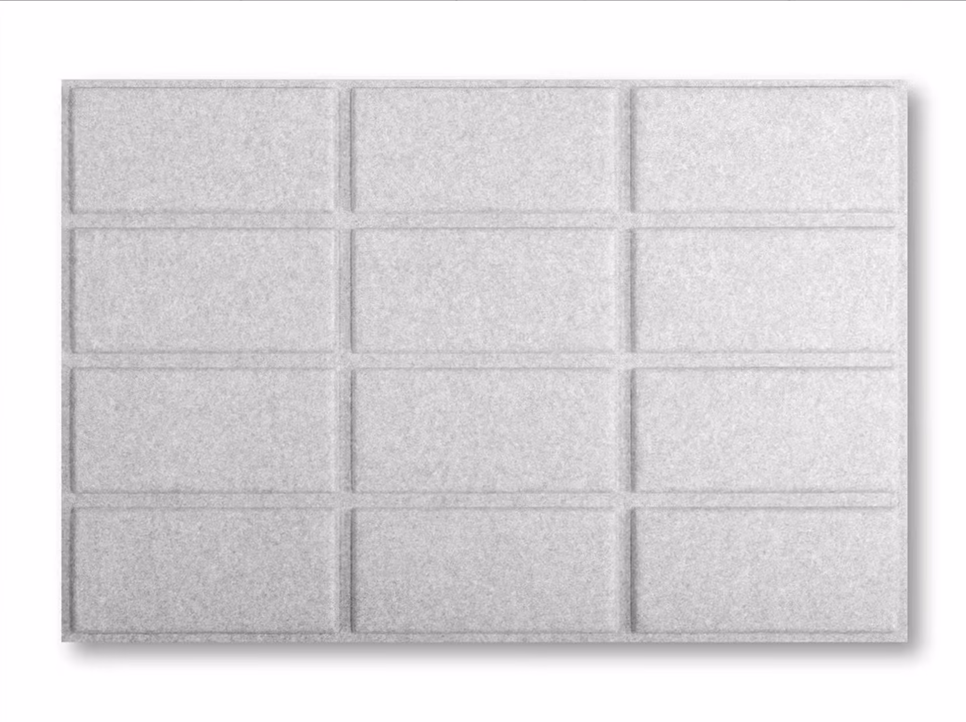 Waffle 3D acoustic panel by Feltouch, view 1