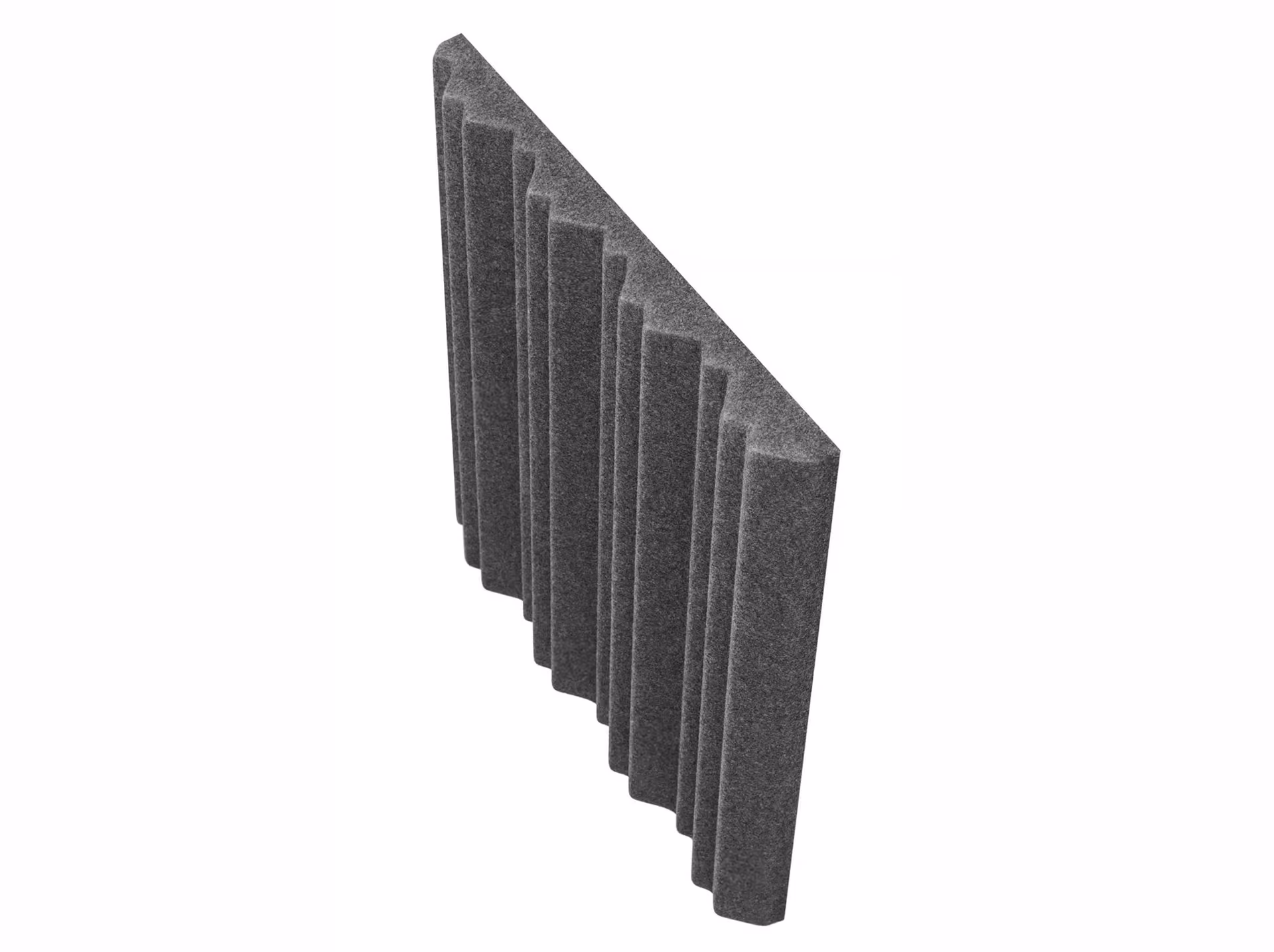 Cracker Edged 3D acoustic panel by Feltouch, view 3