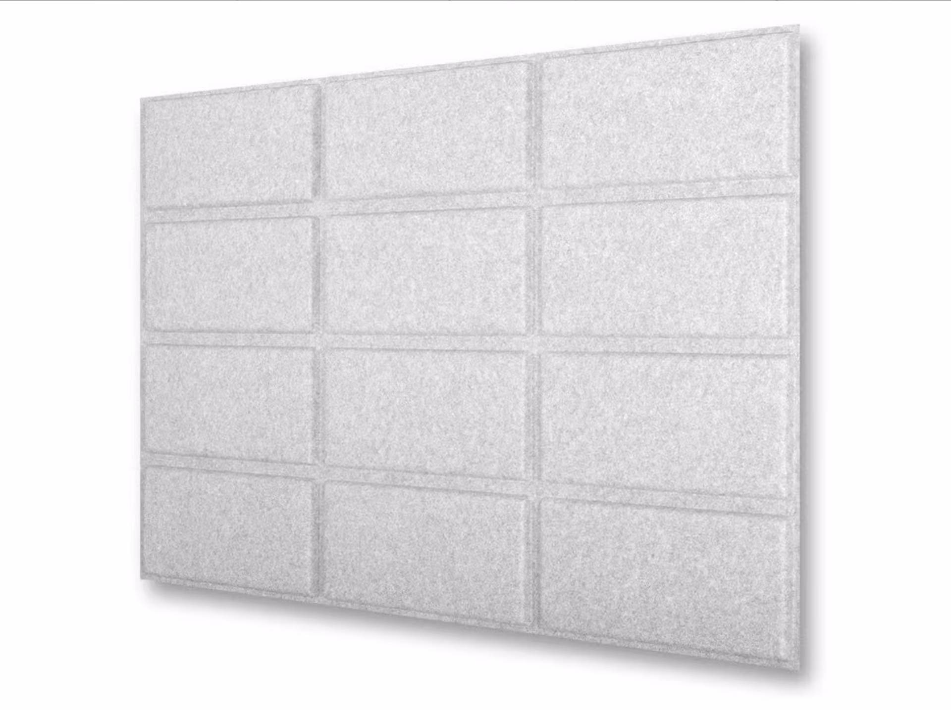 Waffle 3D acoustic panel by Feltouch