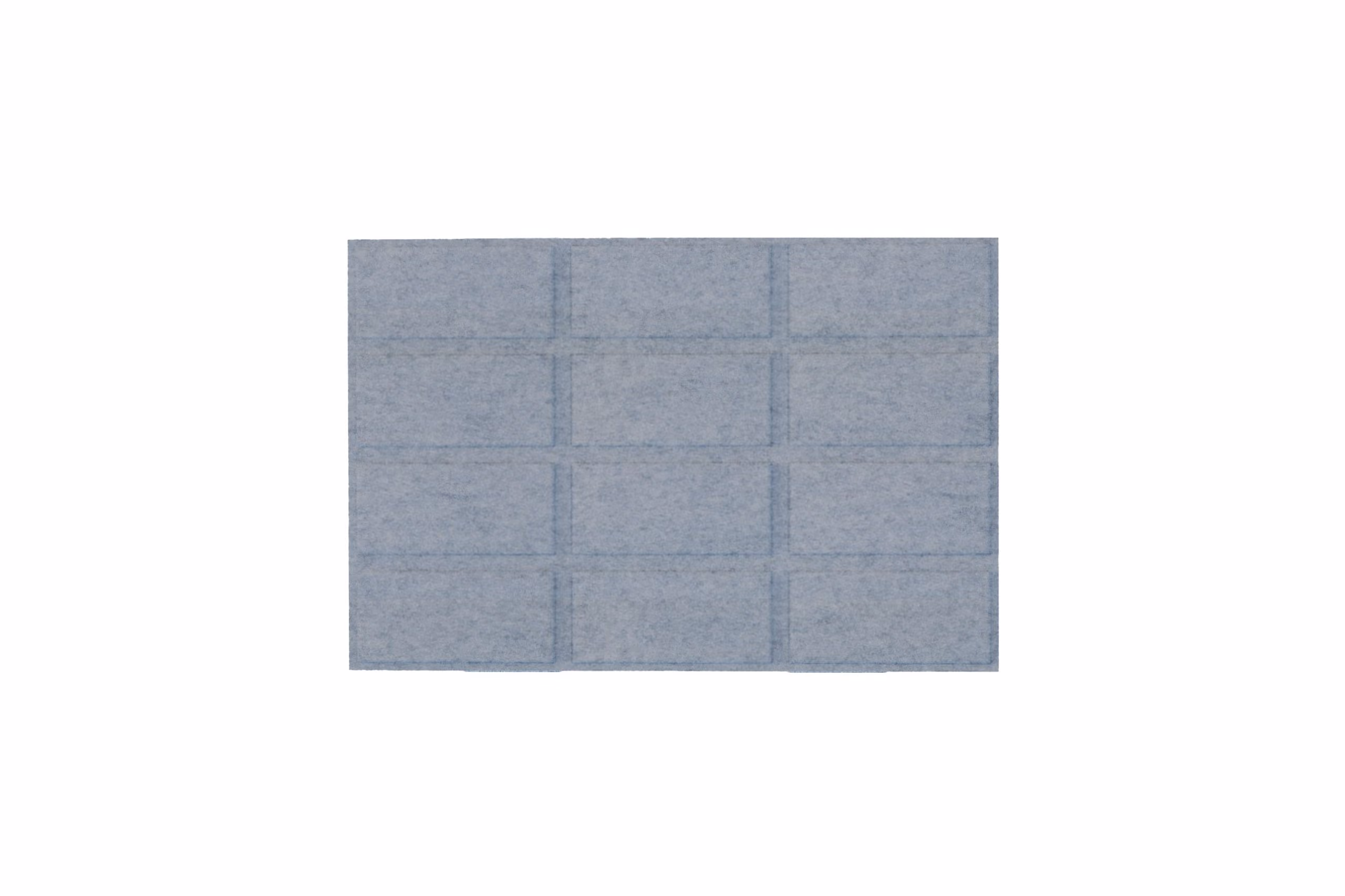 Waffle 3D acoustic panel by Feltouch