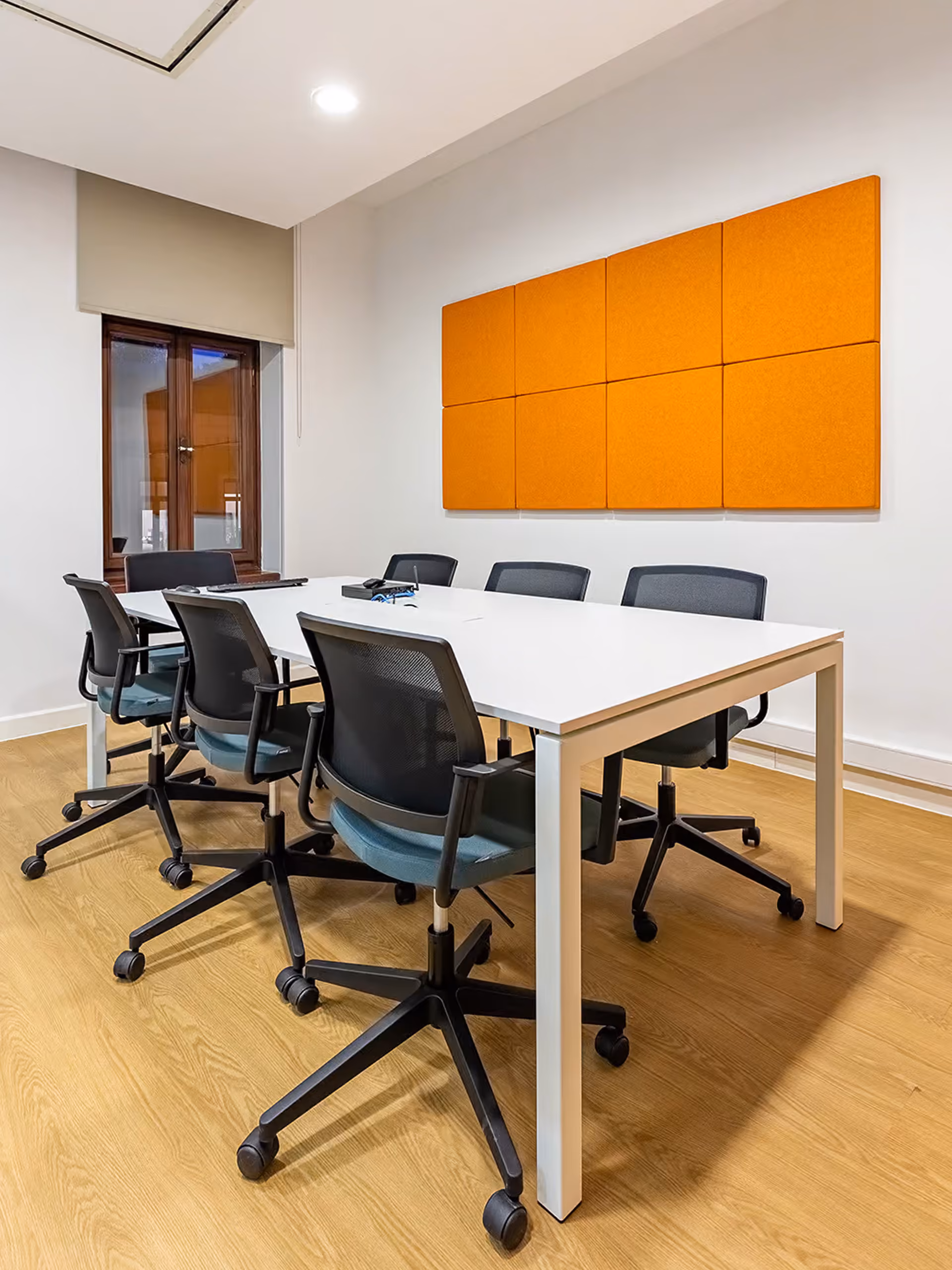 Plain acoustic panel by Feltouch