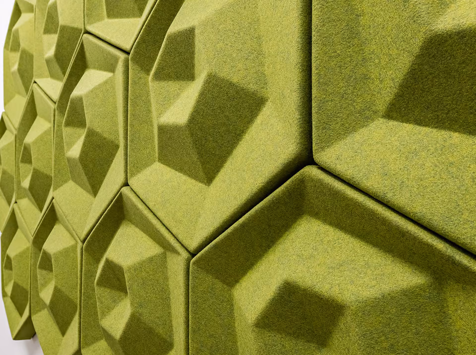 Spider Web 3D acoustic panel by Feltouch