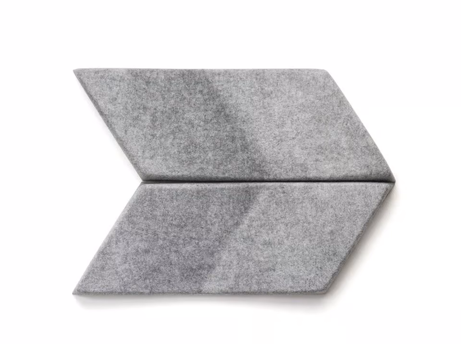 Parallels 3D acoustic panel by Feltouch, view 2