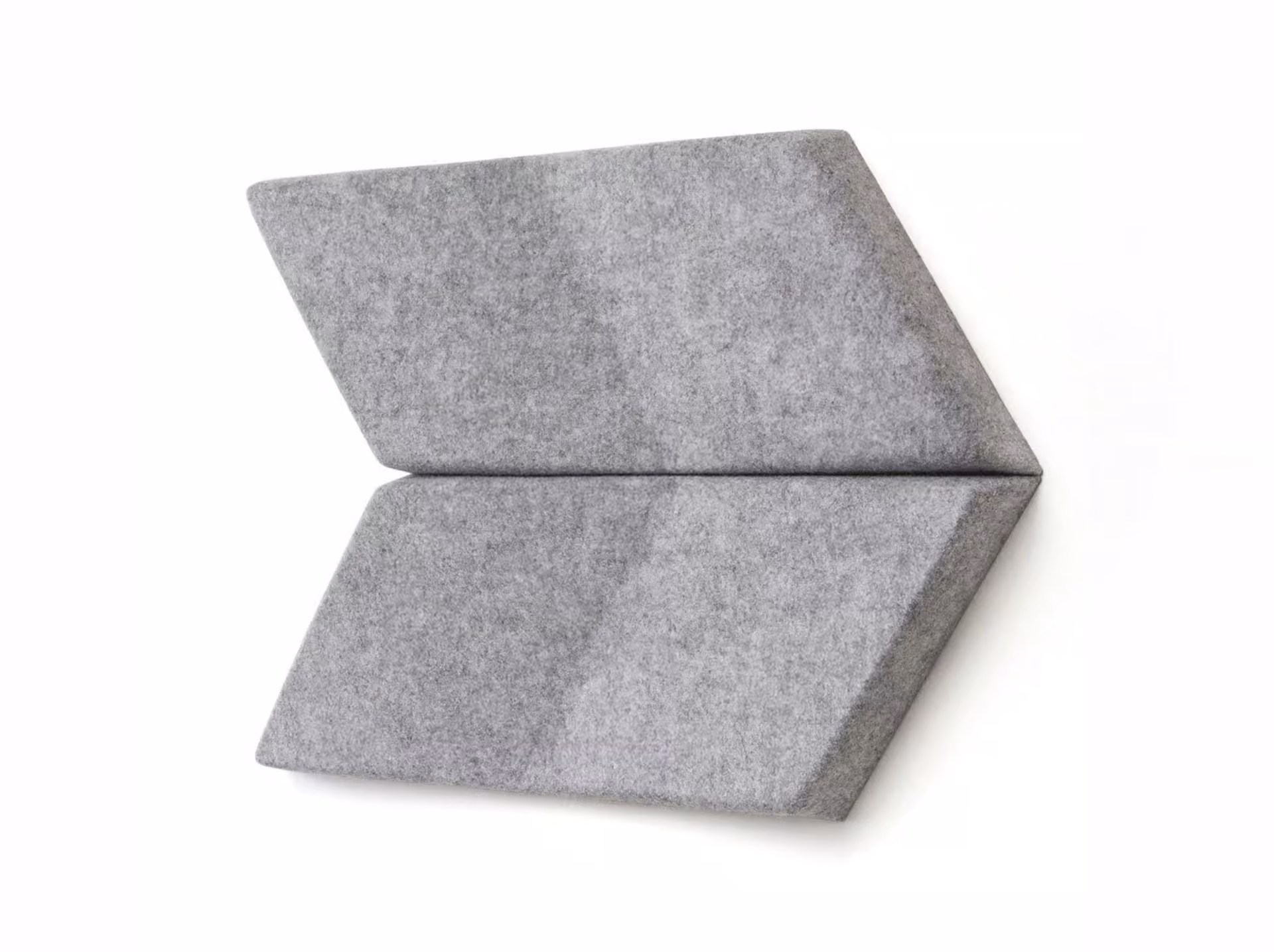 Parallels 3D acoustic panel by Feltouch, view 1