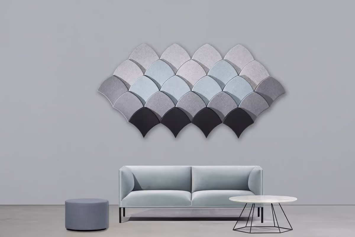 Manta 3D acoustic panel by Feltouch