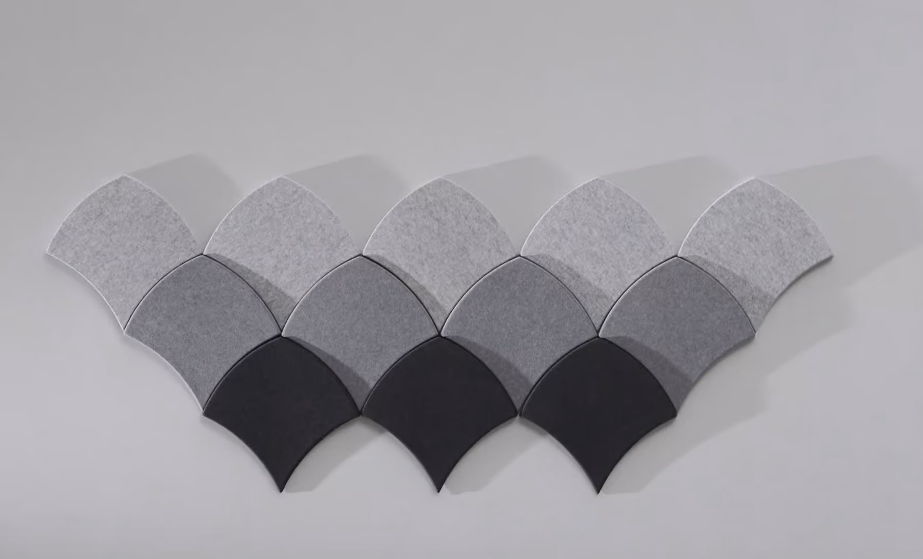 Manta 3D acoustic panel by Feltouch, view 2