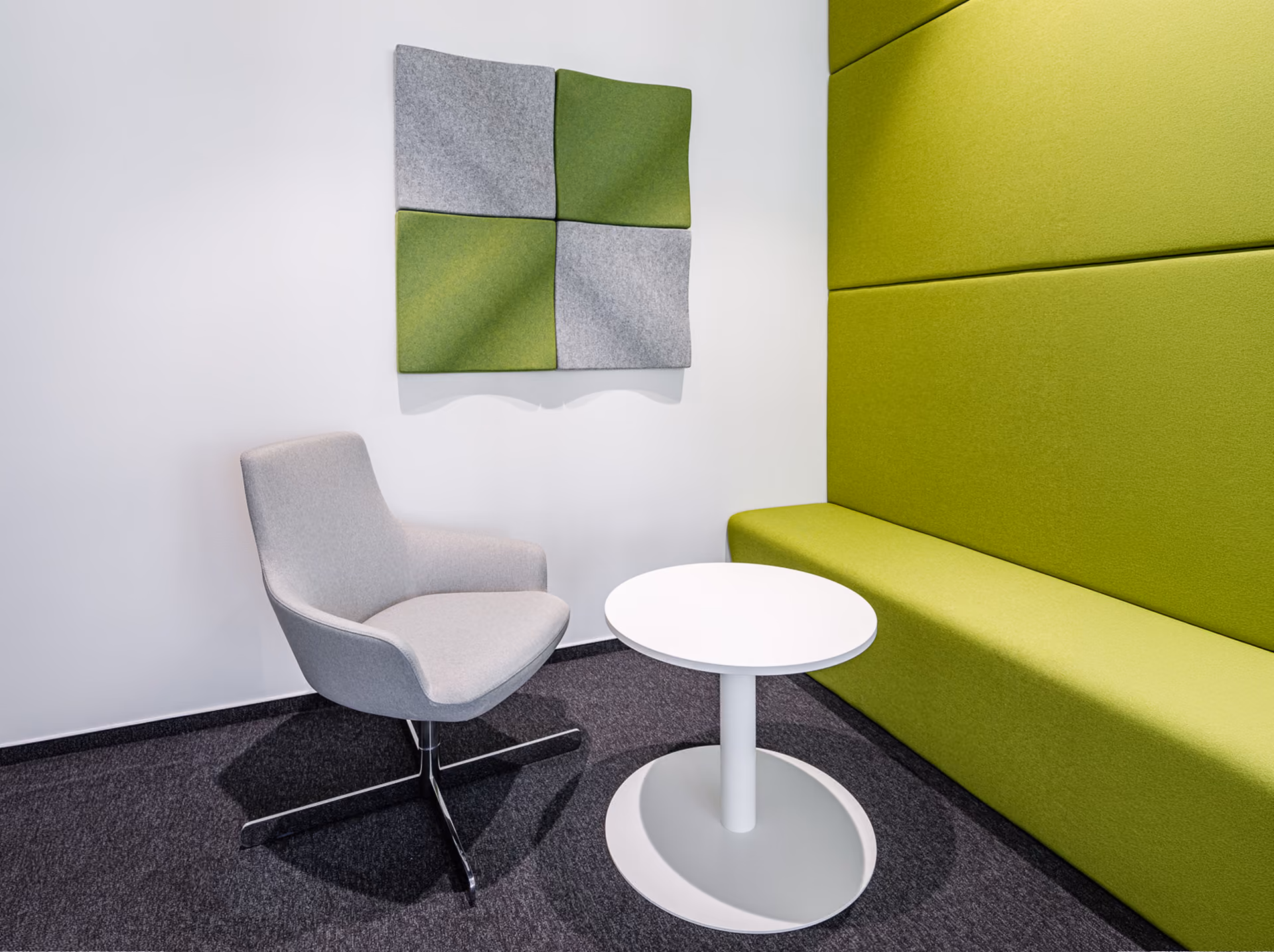 Frequency 3D acoustic panel by Feltouch, view 3
