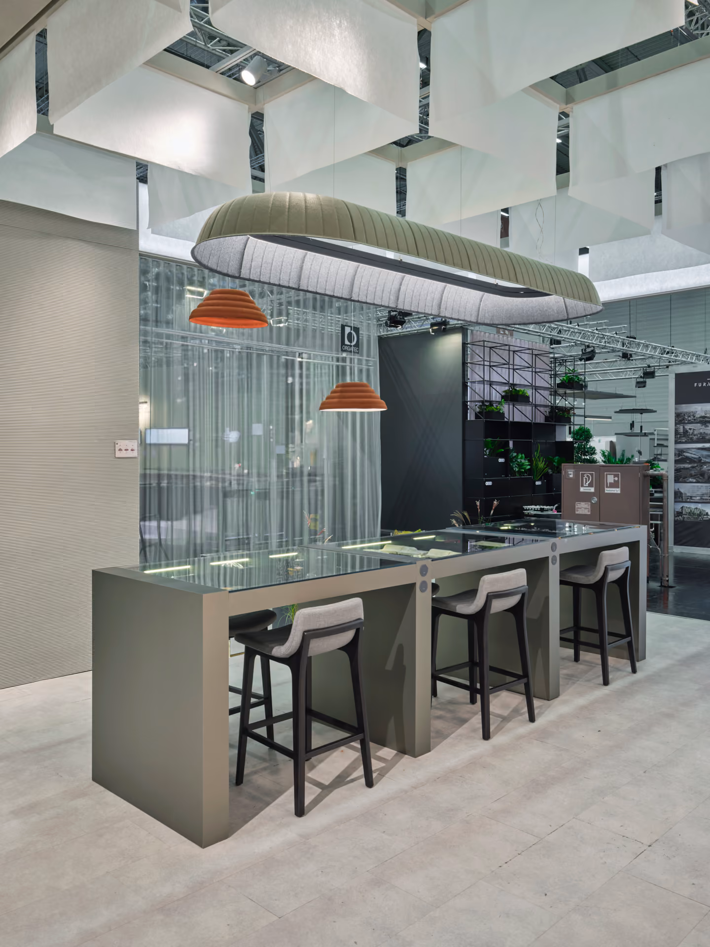Segment acoustic light by Feltouch