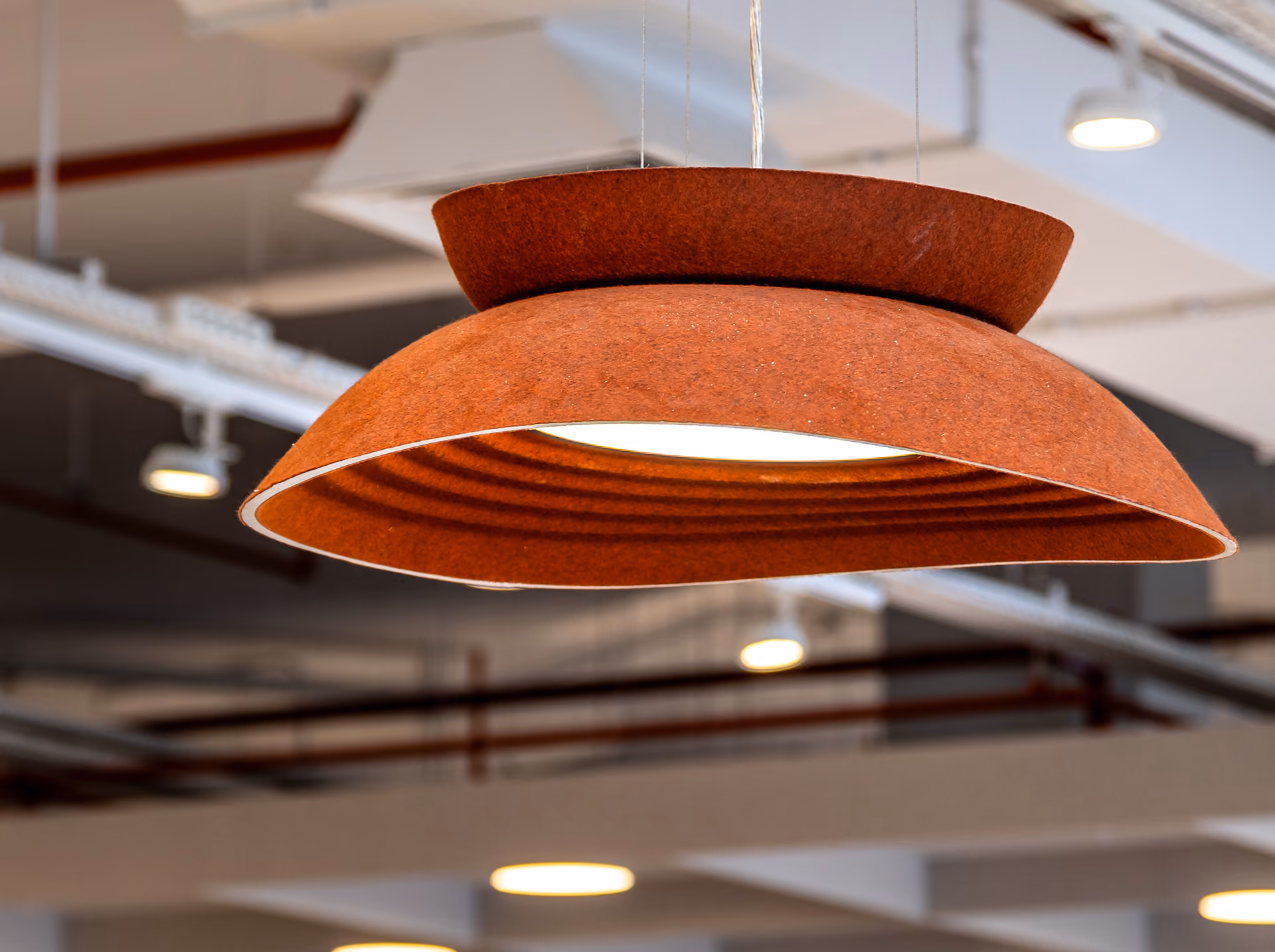 Bowl acoustic light by Feltouch, view 3