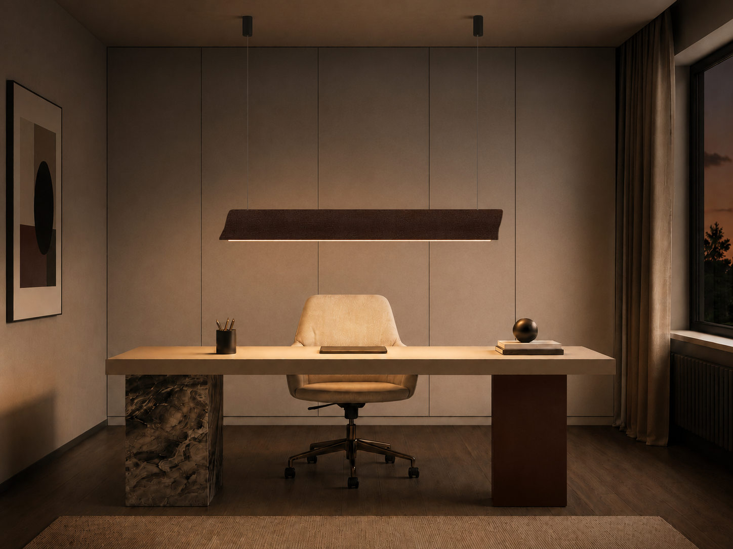 Flow acoustic light by Feltouch, view 2