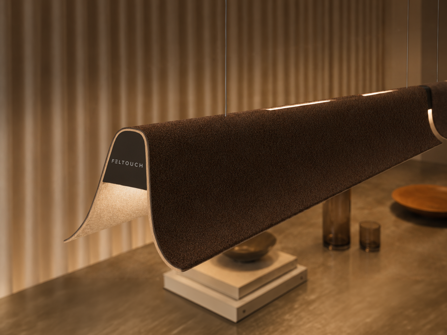 Flow acoustic light by Feltouch, view 1