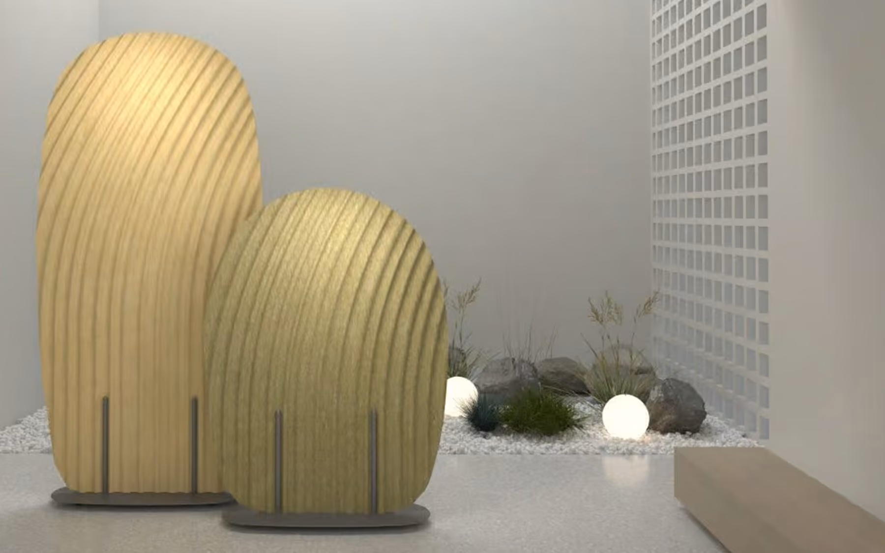 Zen Divider acoustic screen by Feltouch, view 2