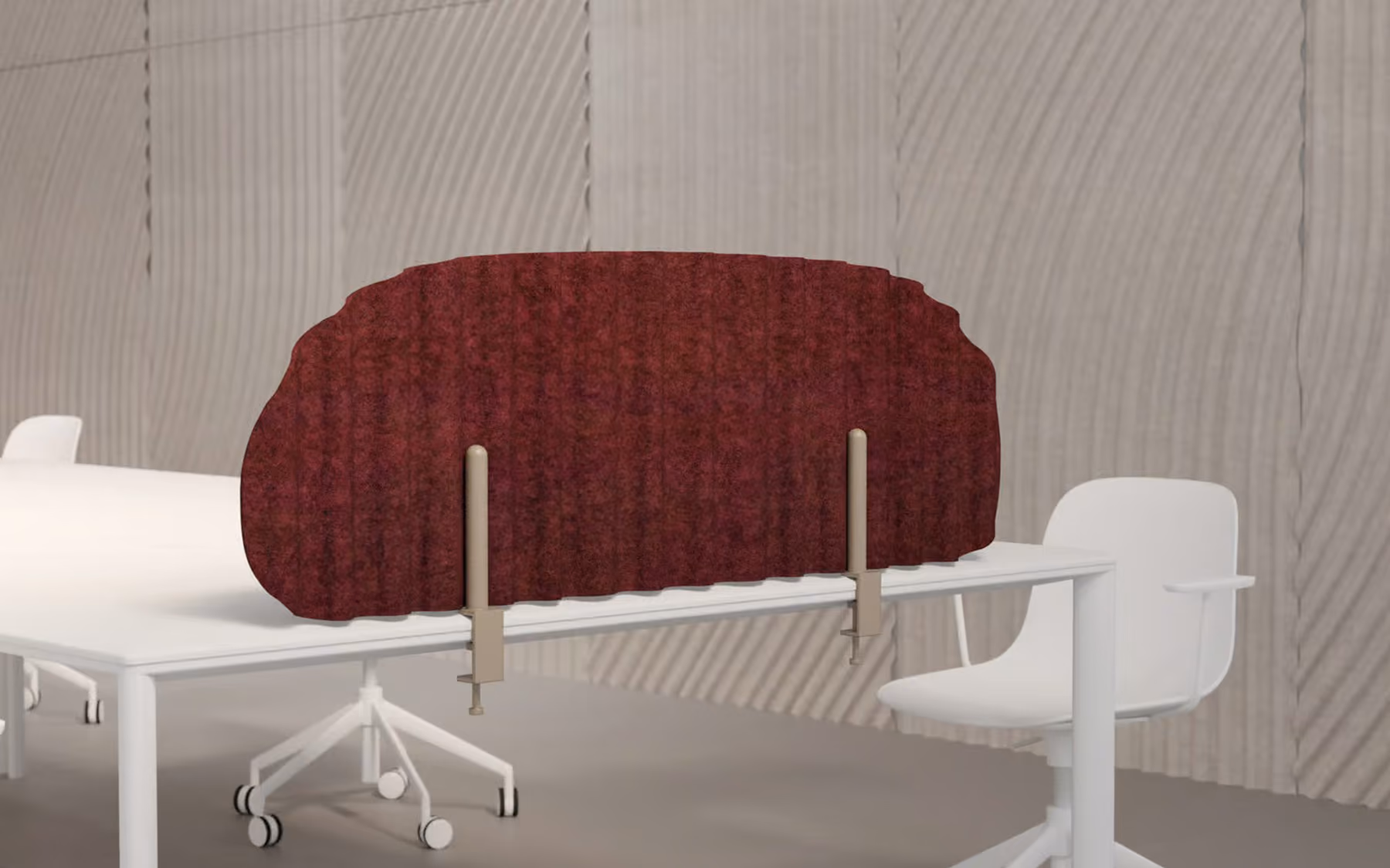 Zen Desk Divider acoustic screen by Feltouch, view 1