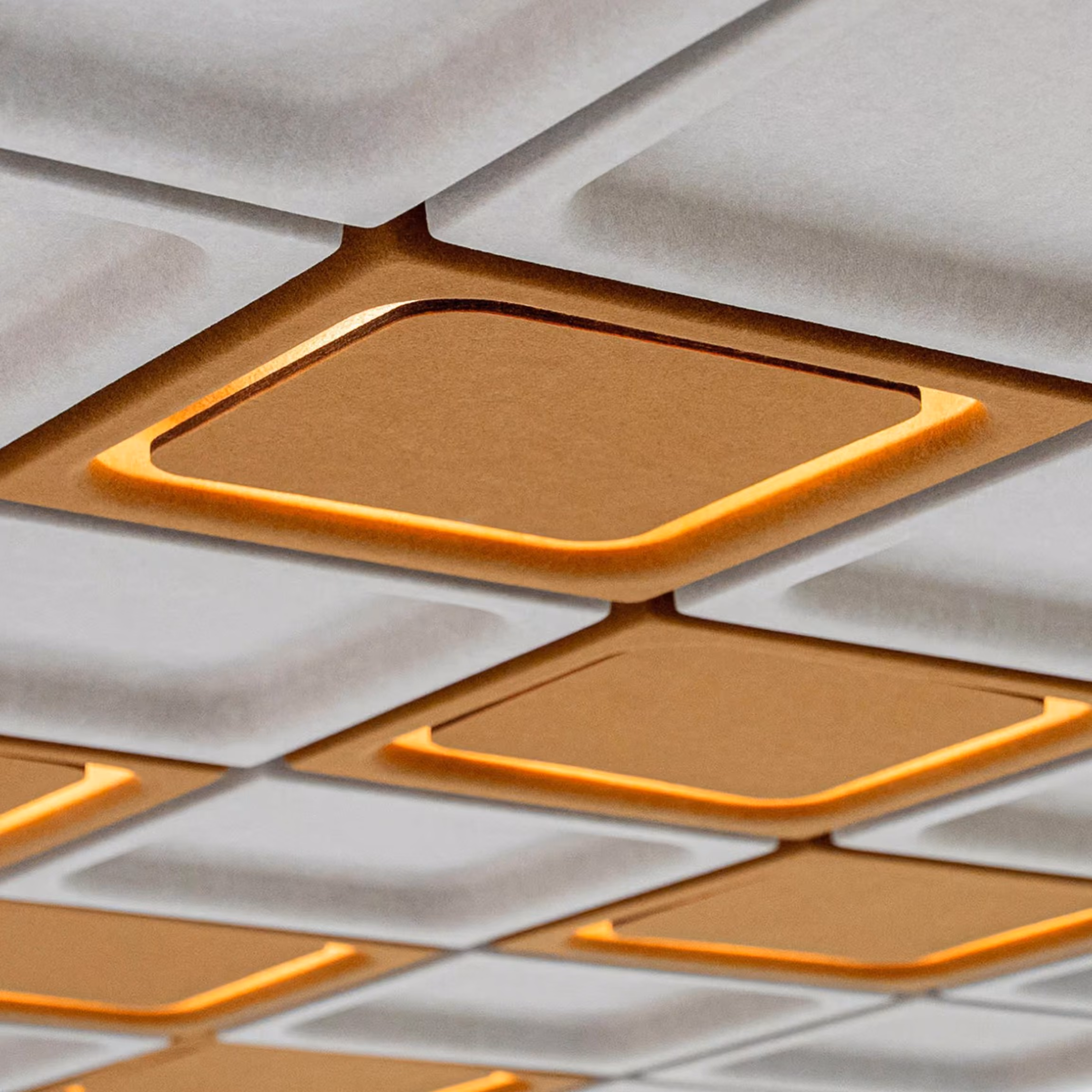 Space Lay-in acoustic light by Feltouch, view 1