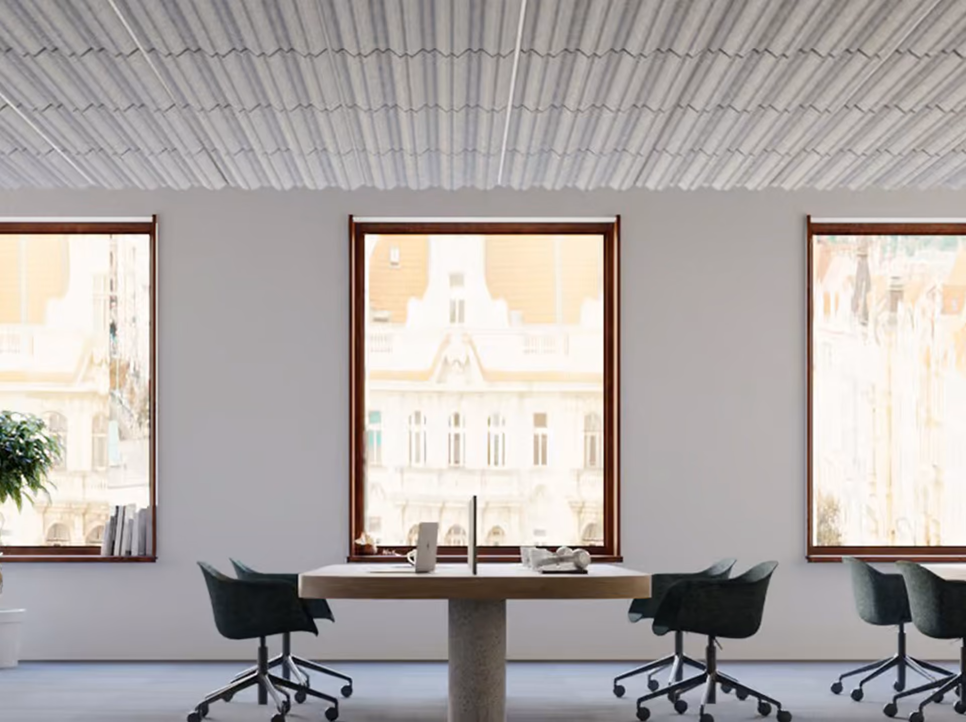 Cracker Lay-In acoustic ceiling panel by Feltouch