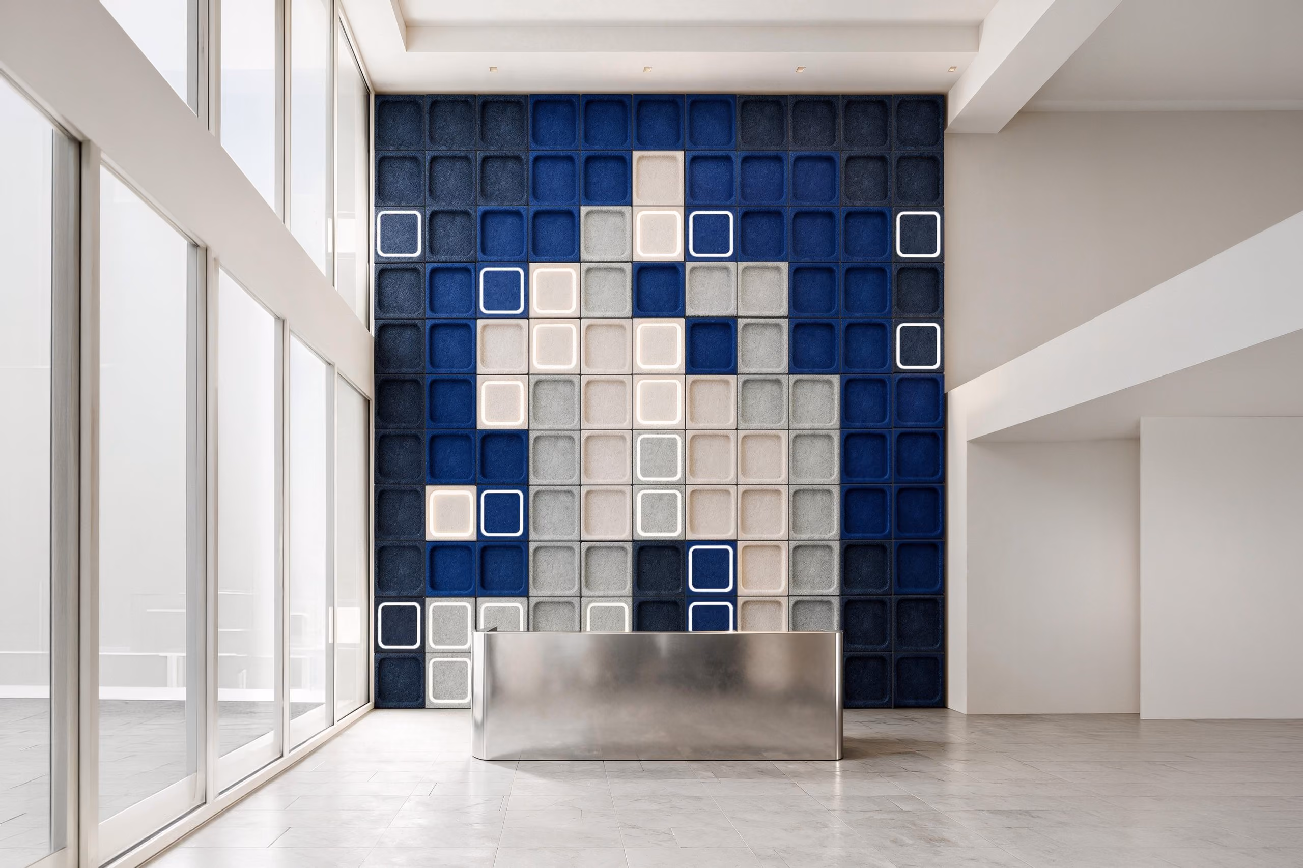 Space Wall Panel acoustic light by Feltouch