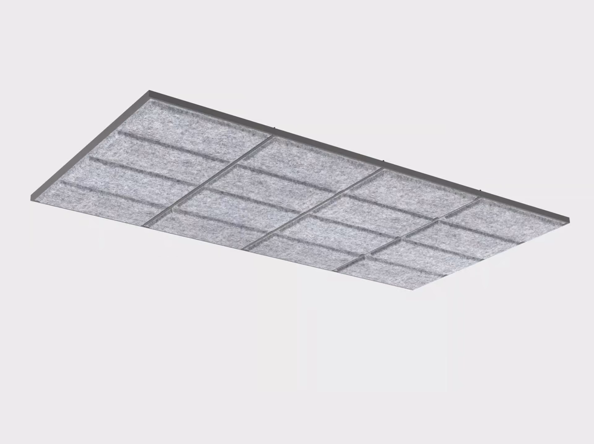 Waffle Lay-In acoustic light by Feltouch, view 3
