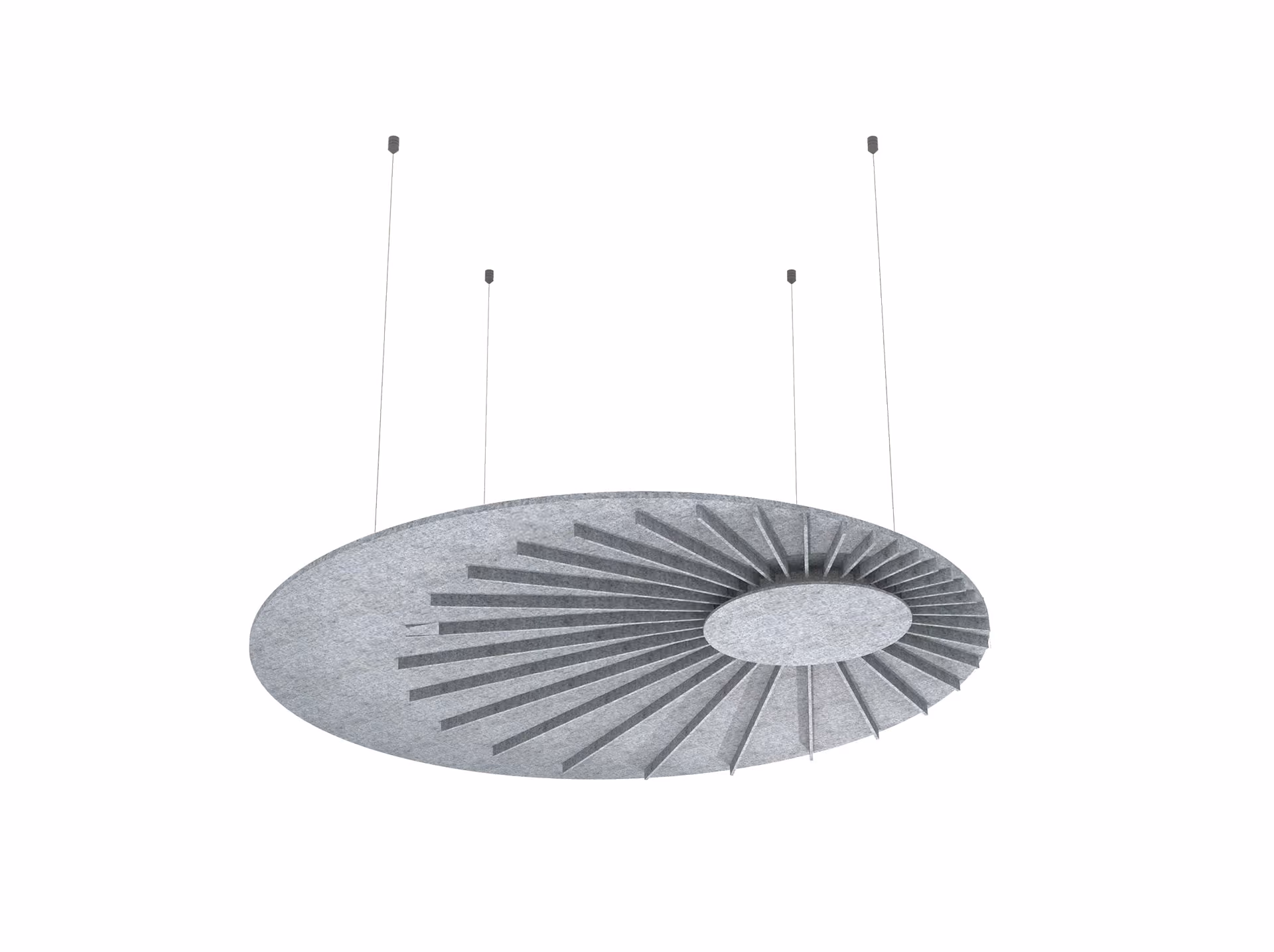 RA Circle Suspended Lighting by Feltouch, view 1