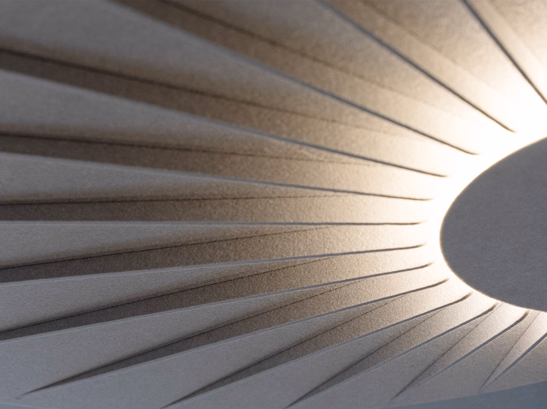 RA Circle Suspended Lighting by Feltouch, view 2