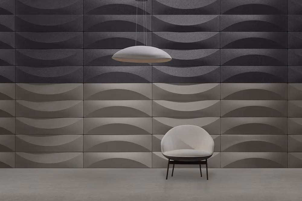 Inception 3D acoustic panel by Feltouch