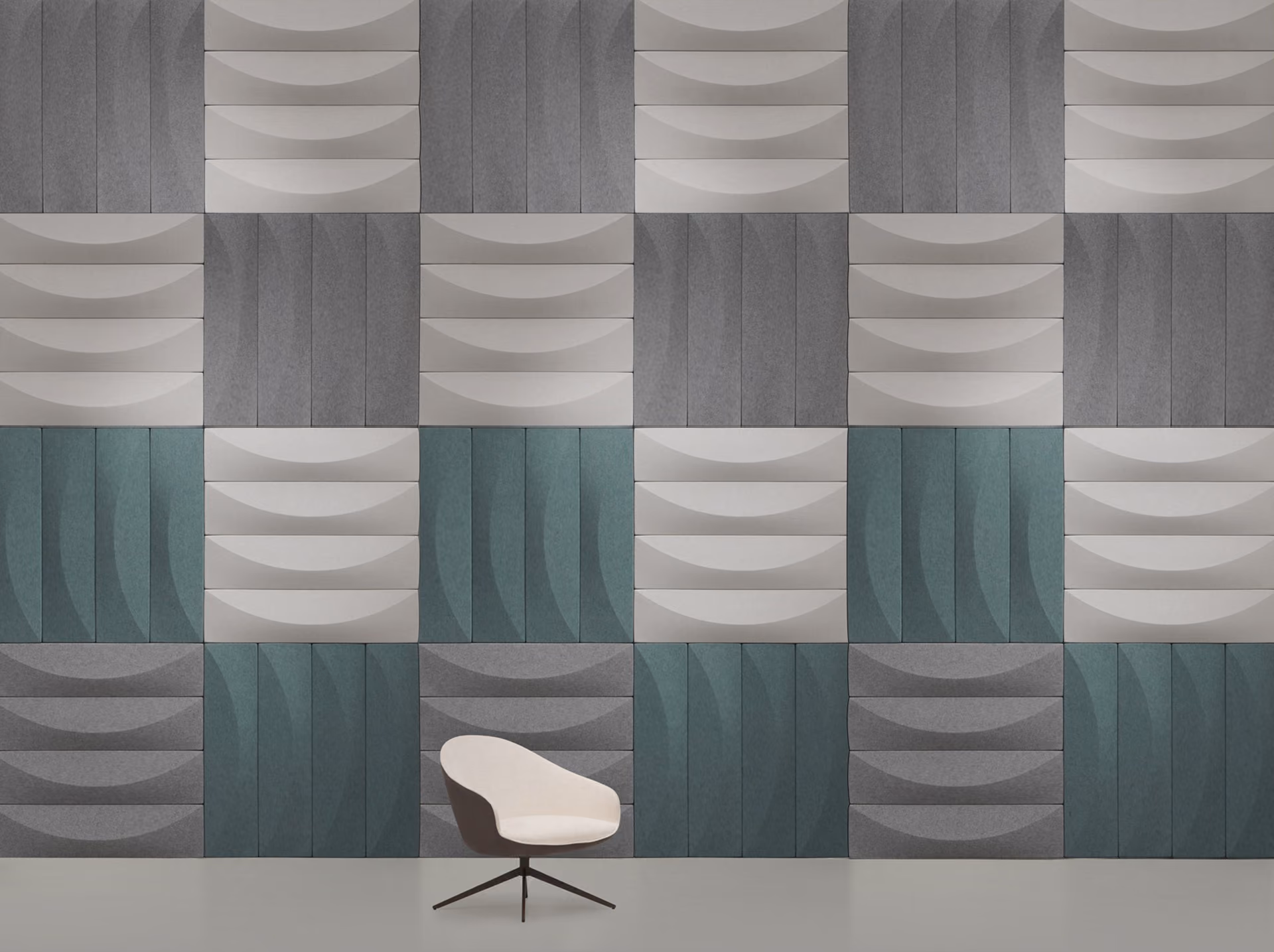 Inception 3D acoustic panel by Feltouch, view 2