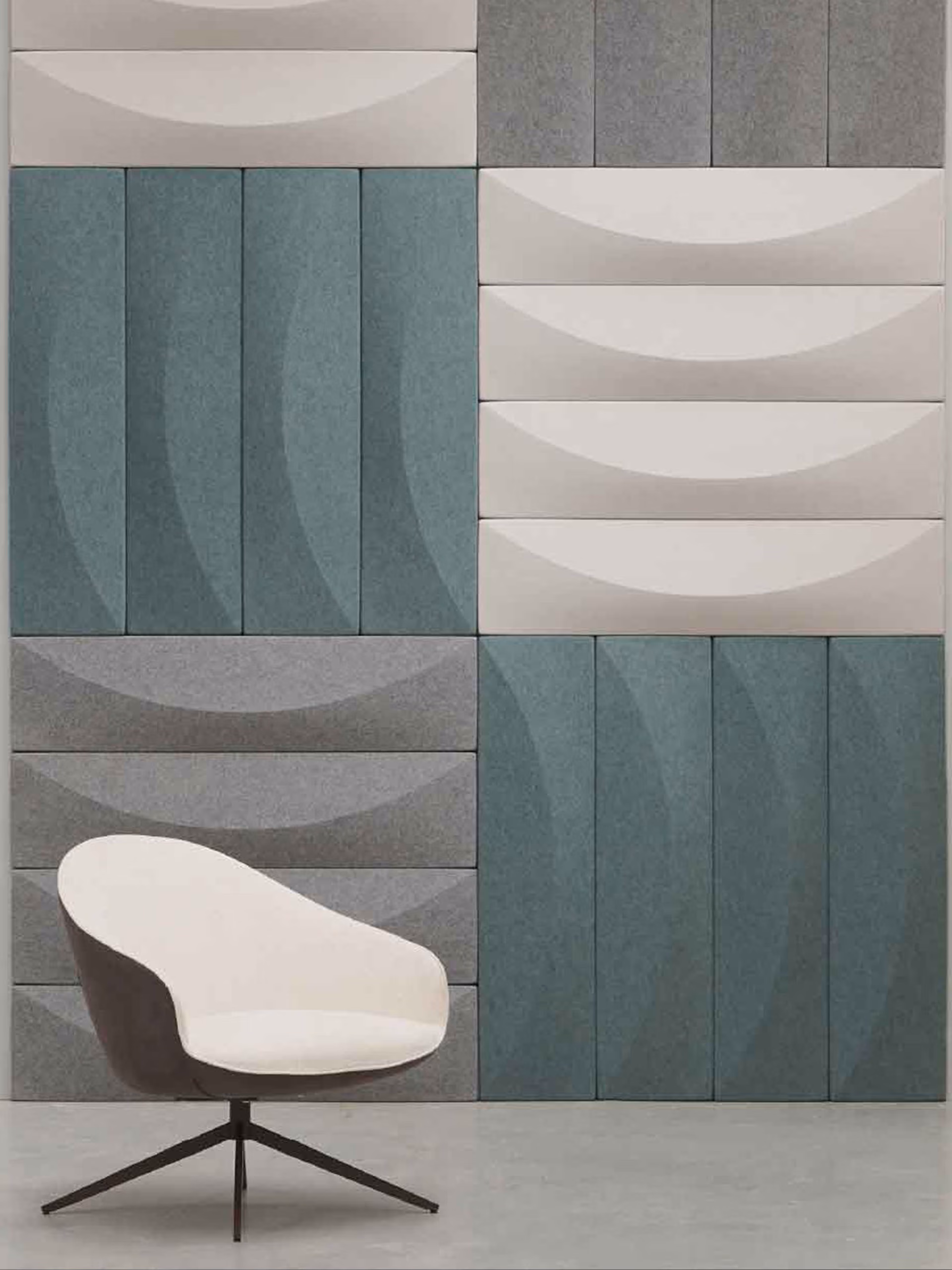 Inception 3D acoustic panel by Feltouch, view 3