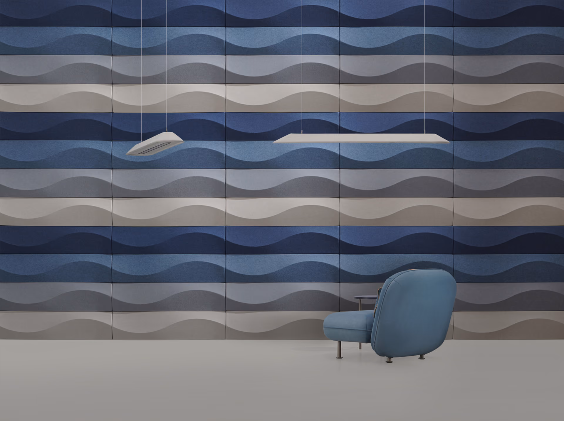 Metamorphosis 3D acoustic panel by Feltouch, view 3