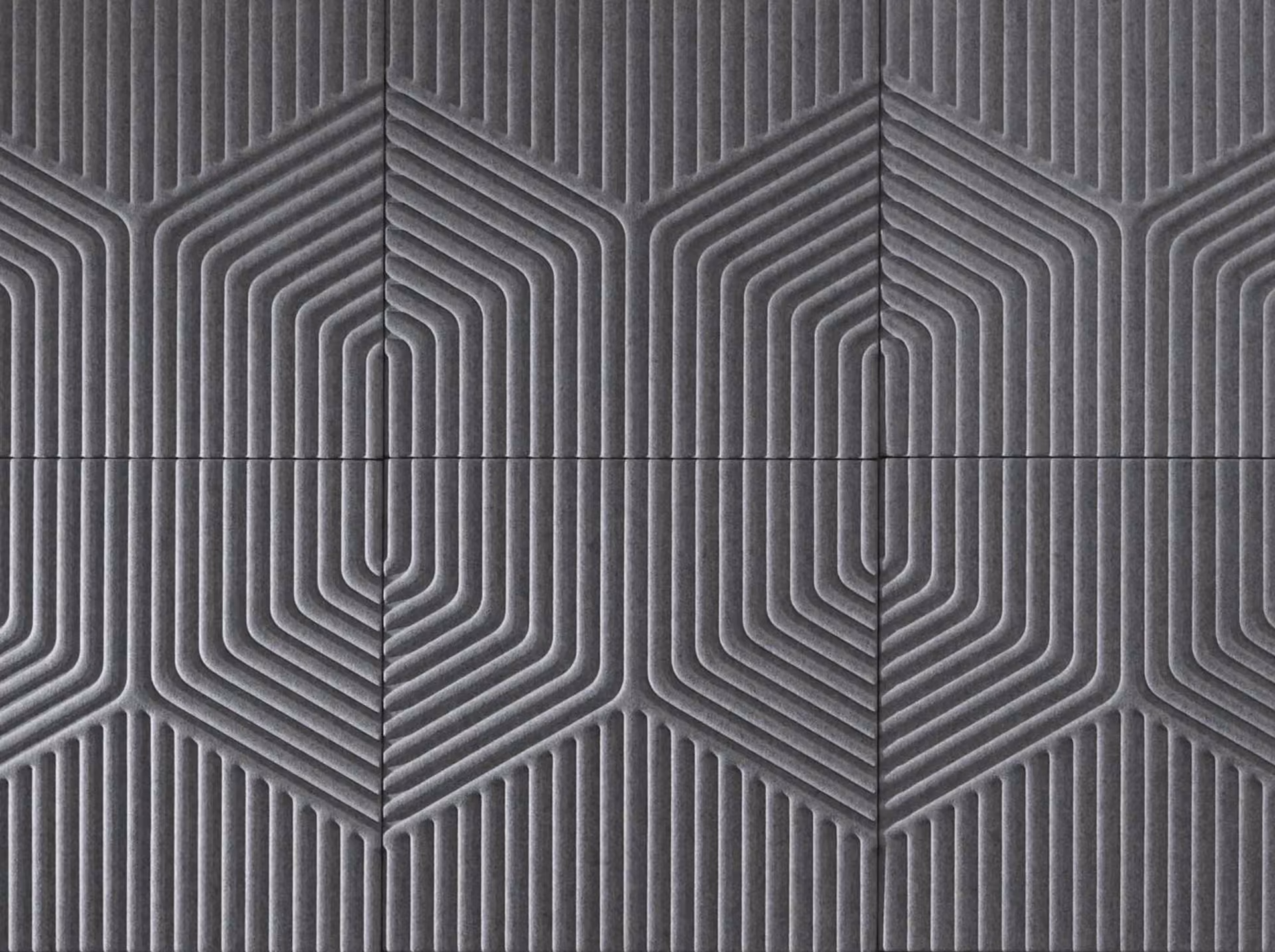 Parallax 3D acoustic panel by Feltouch