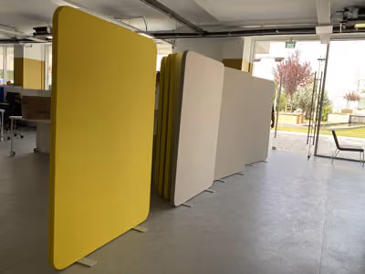 Acoustic Separators acoustic screen by Perfopan