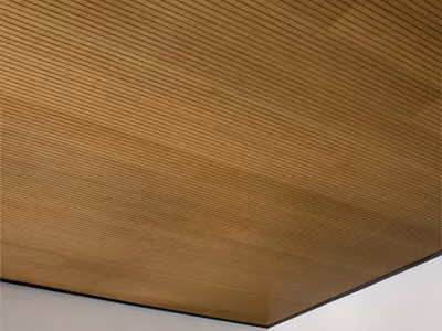 D-E Plank Ceiling System acoustic ceiling panel by Perfopan, view 3