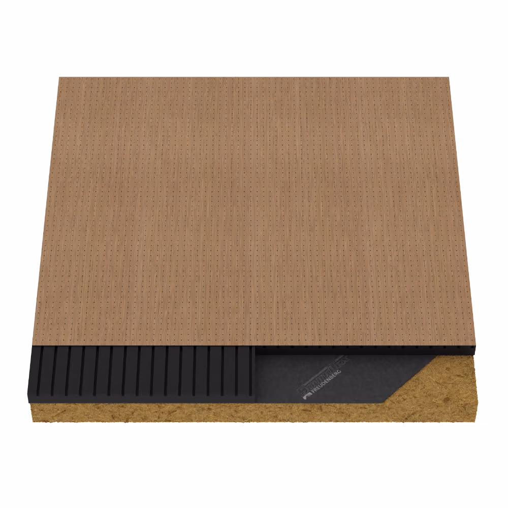 16MM.0808 R1 Micro acoustic wood panel by Monacoustic, view 2