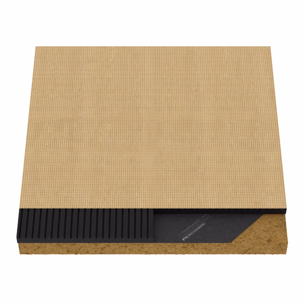 64MM.0404 R1 Micro acoustic wood panel by Monacoustic, view 2