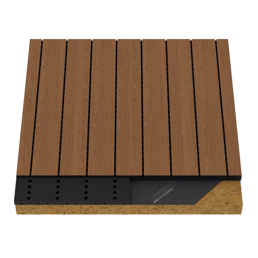 01ML.0460 Lineer acoustic wood panel by Monacoustic