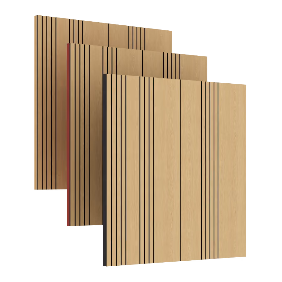 02ML.0313 X2 Lineer acoustic wood panel by Monacoustic