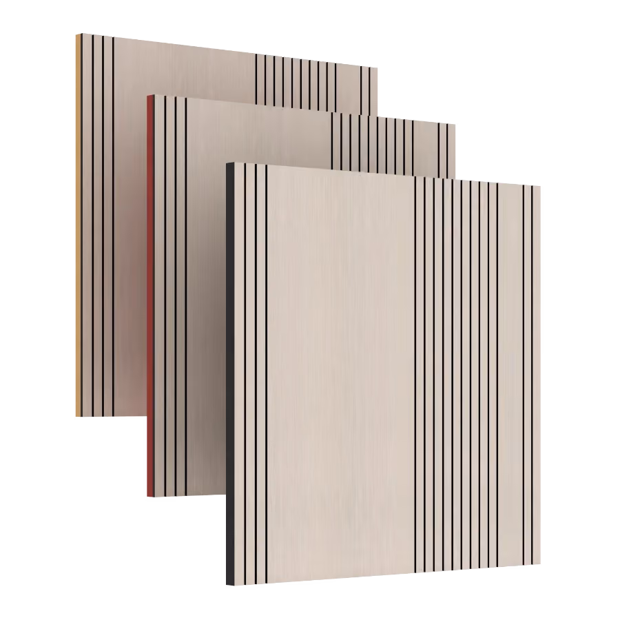 02ML.0313 X4 Lineer acoustic wood panel by Monacoustic