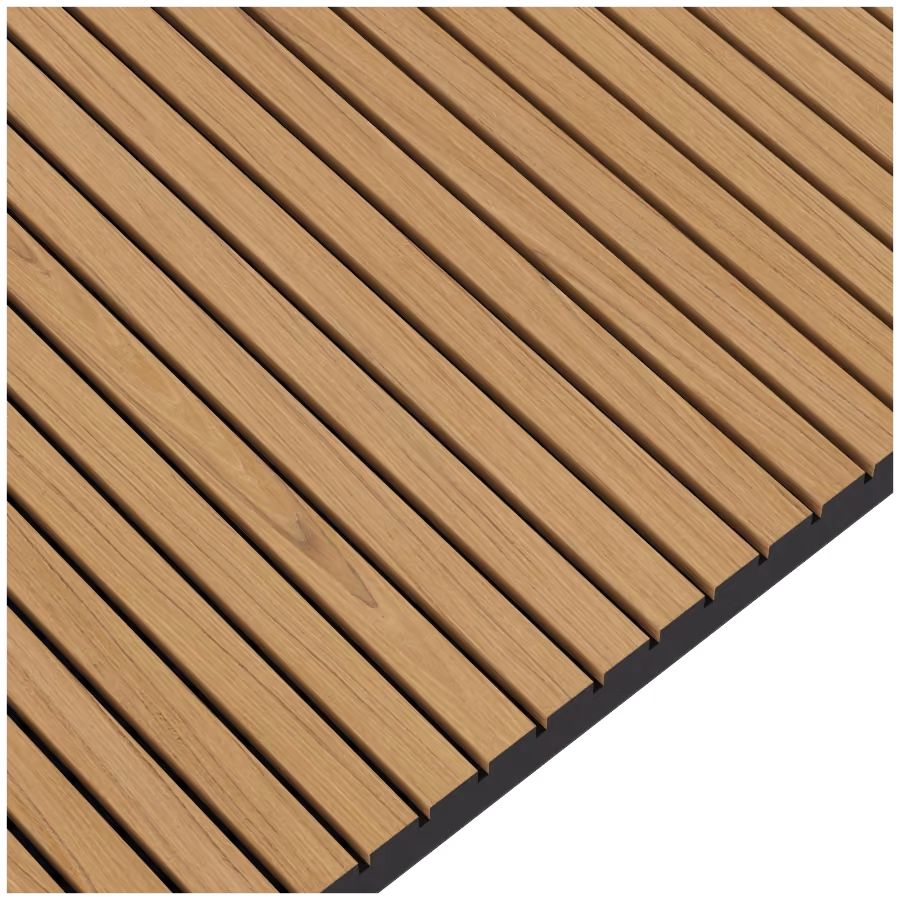 08ML.0313 R3-8 Lineer acoustic wood panel by Monacoustic, view 1
