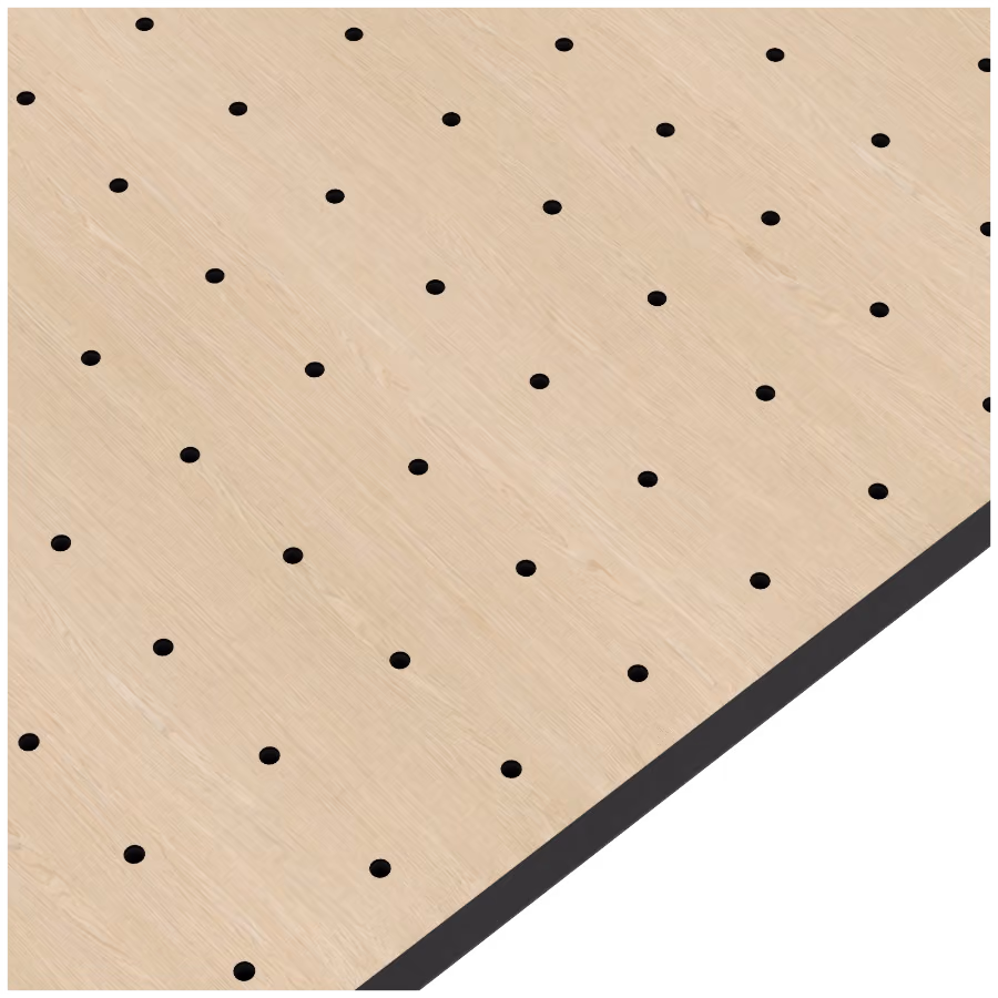 01MP.3232 R4 Perforated acoustic wood panel by Monacoustic
