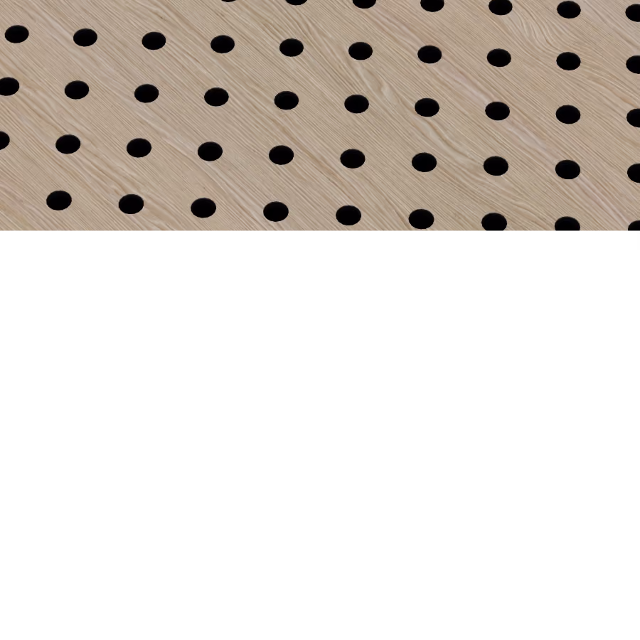 02MP.3232 Perforated acoustic wood panel by Monacoustic