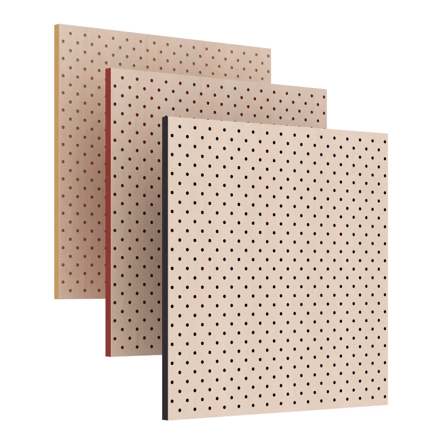 02MP.3232 R6 Perforated acoustic wood panel by Monacoustic