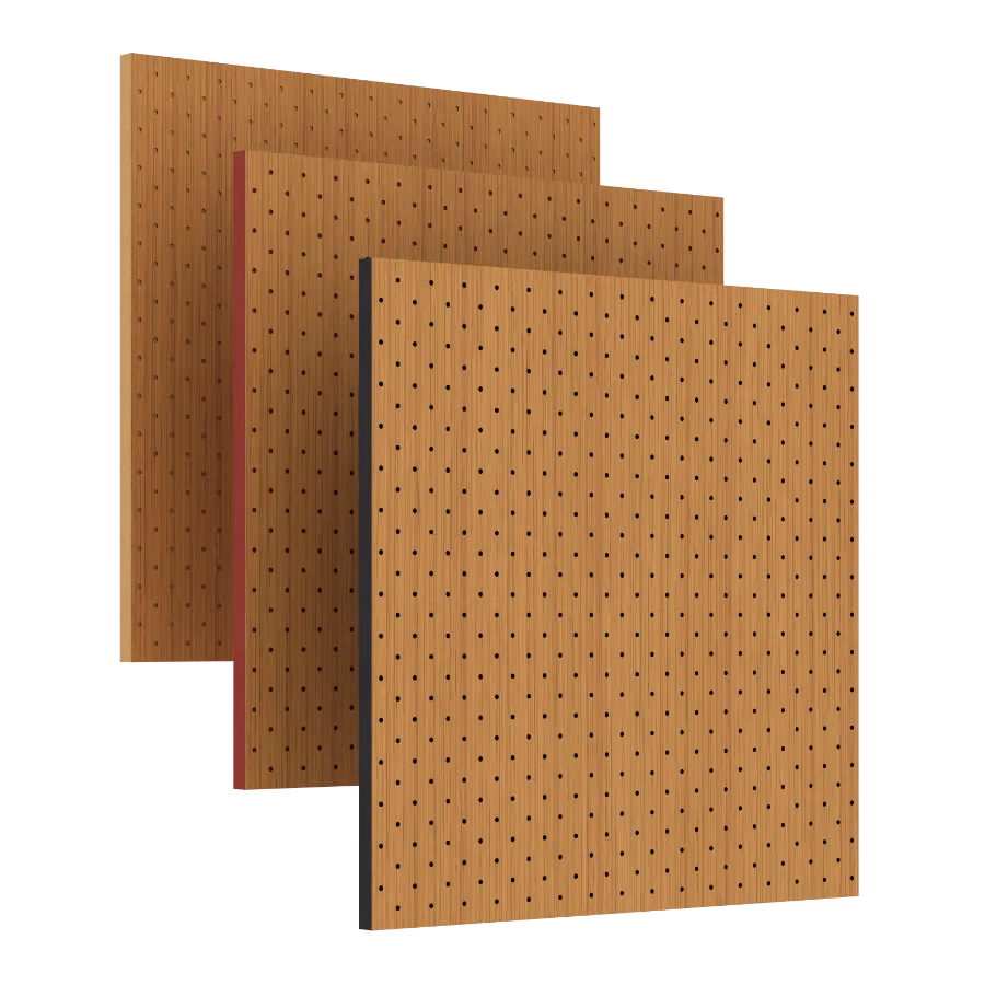 02MP.3232 R4 Perforated acoustic wood panel by Monacoustic
