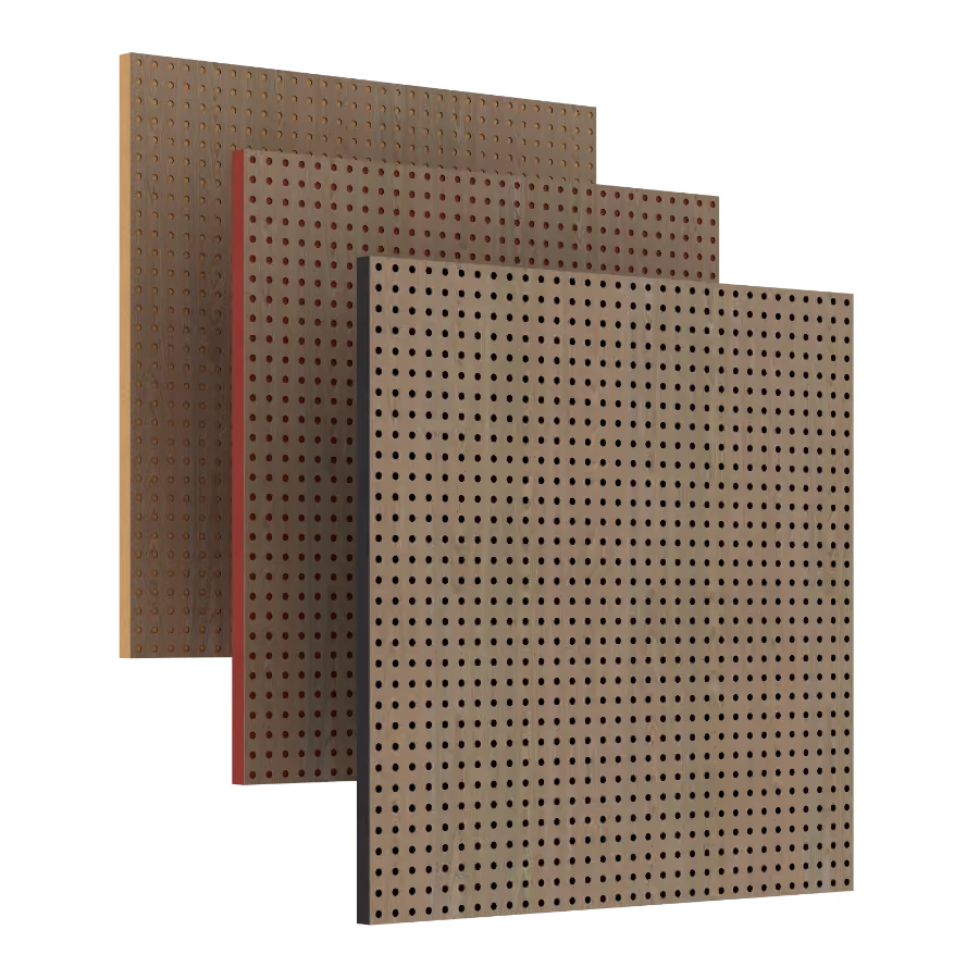 04MP.1616 R6 Perforated acoustic wood panel by Monacoustic