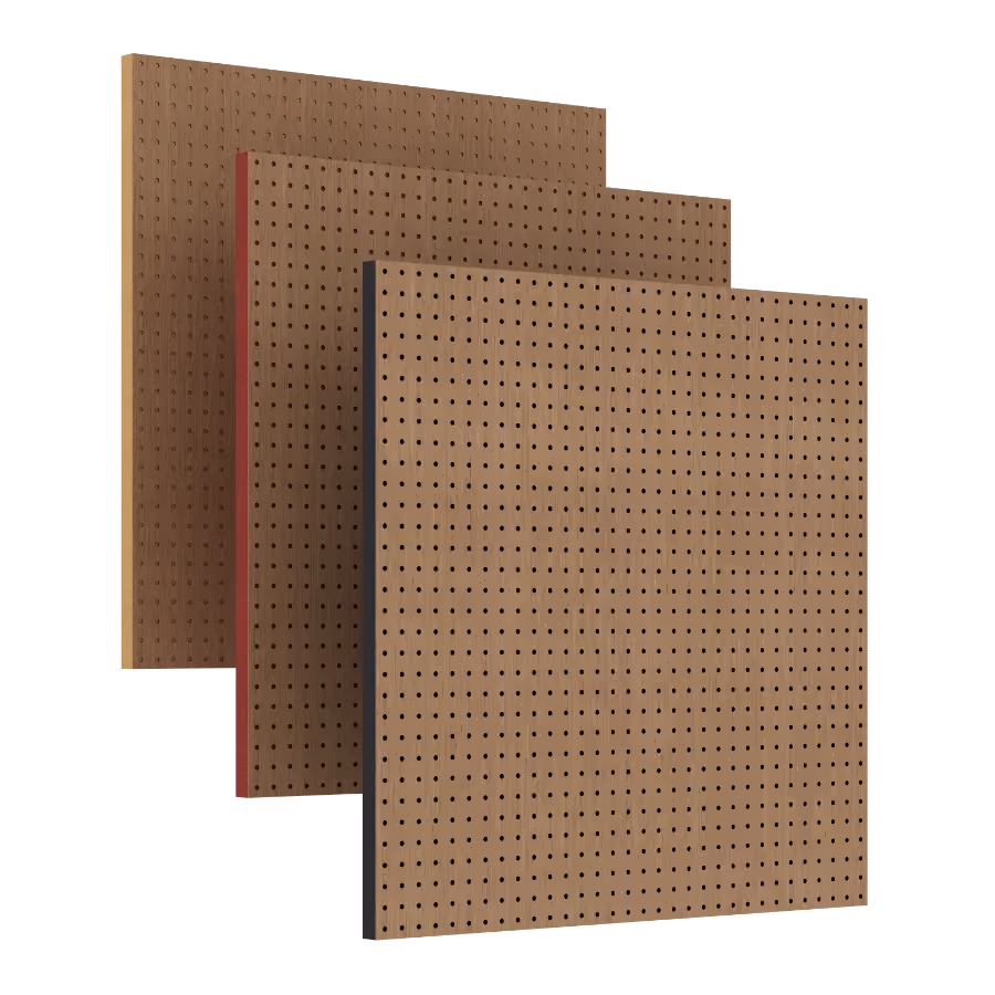 04MP.1616 R4 Perforated acoustic wood panel by Monacoustic