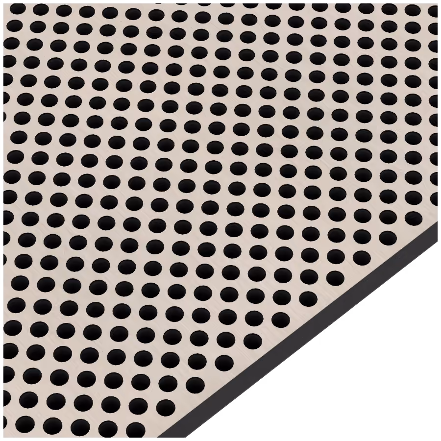 08MP.1616 Perforated acoustic wood panel by Monacoustic