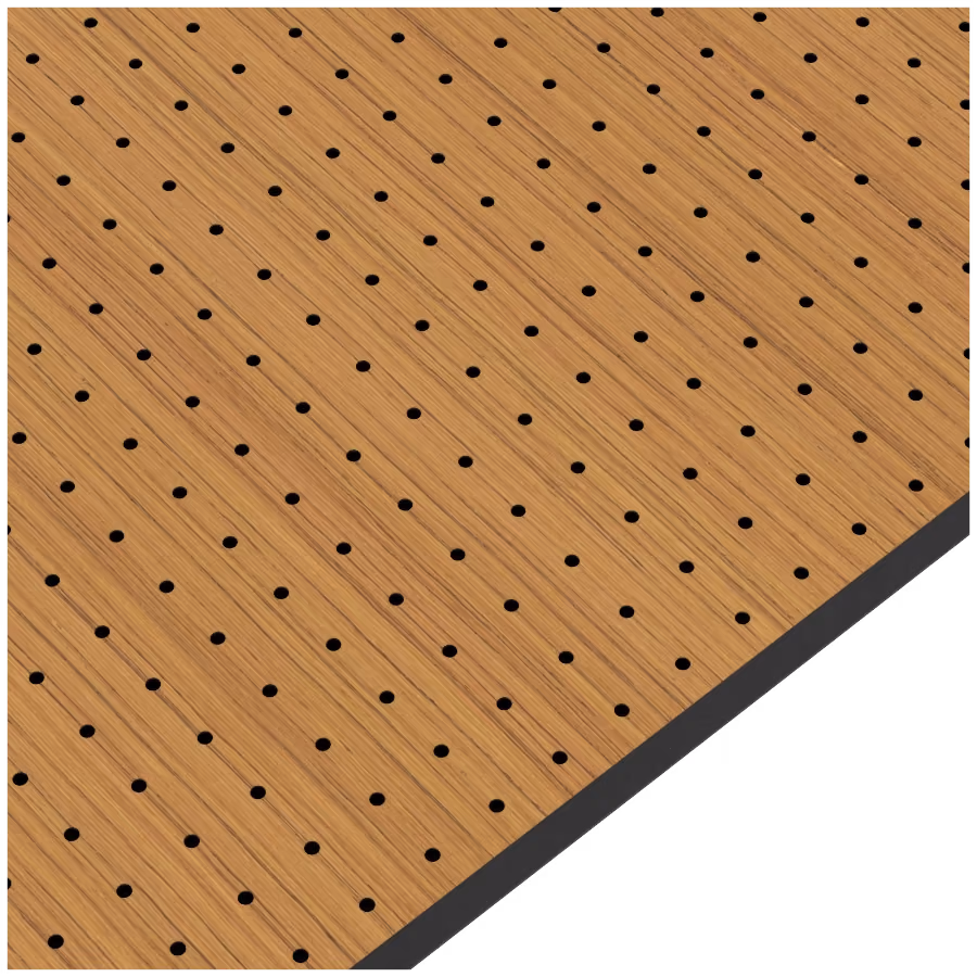 08MP.1616 R3 Perforated acoustic wood panel by Monacoustic