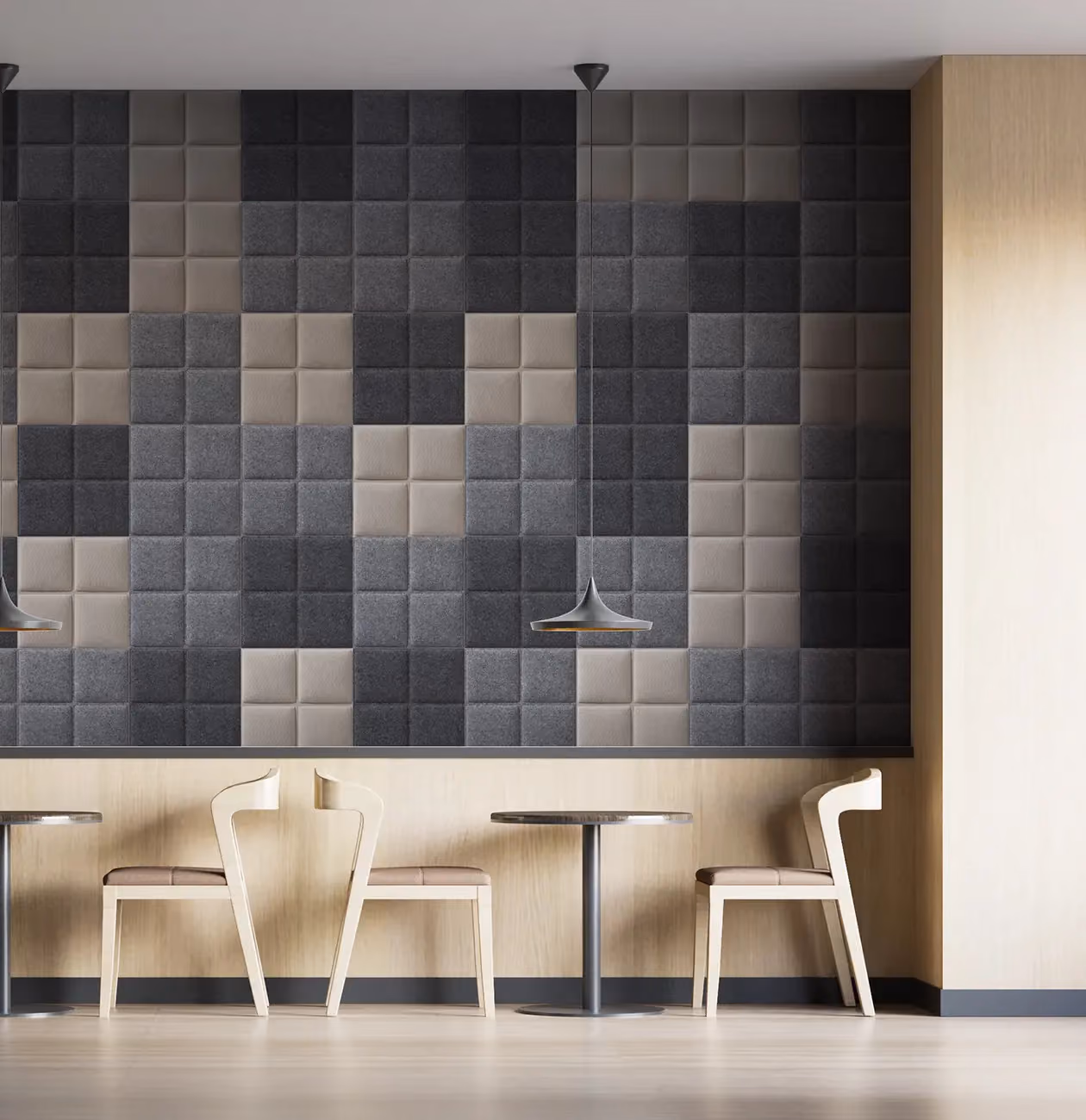 Plaid Felt Panel
