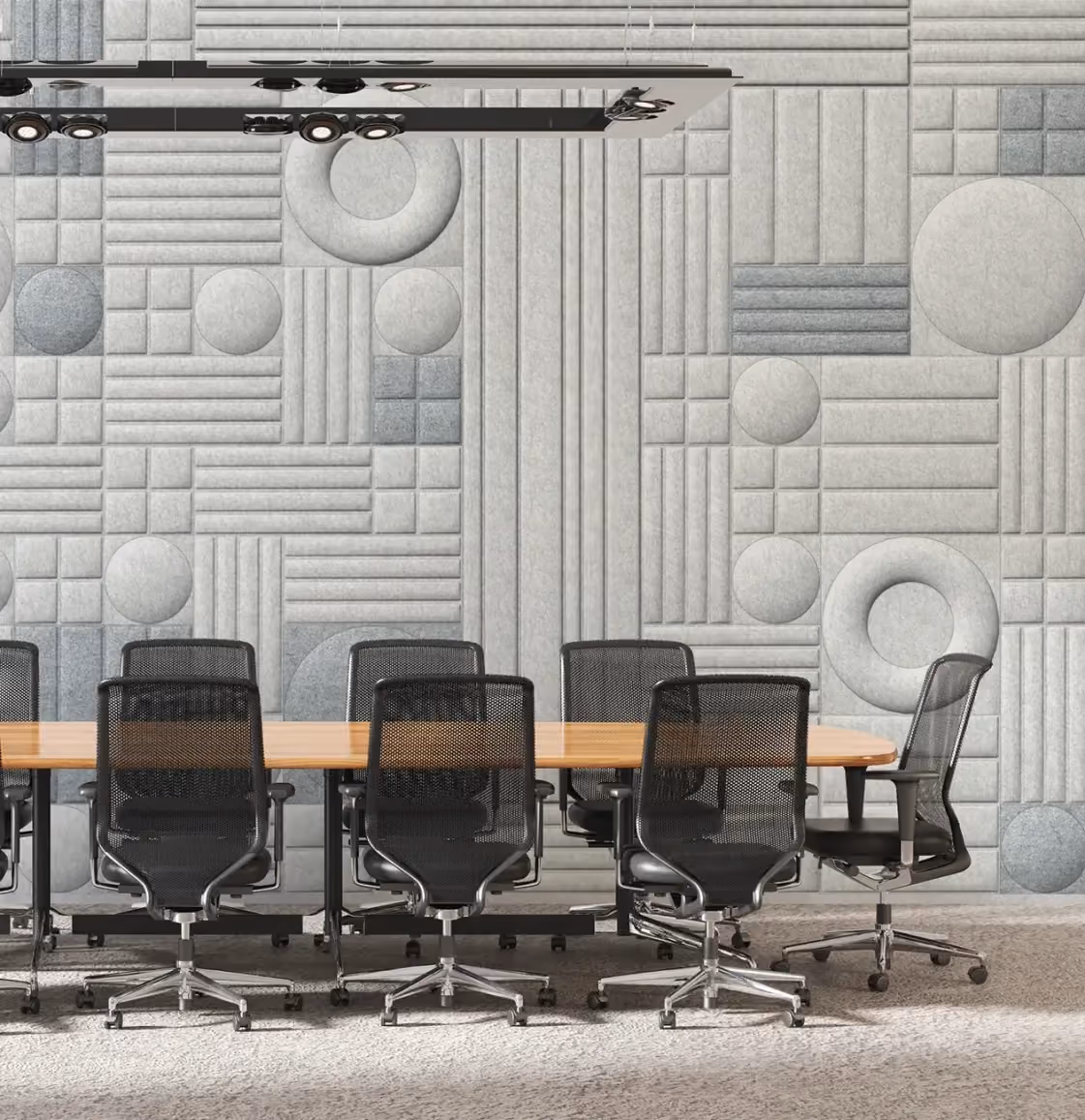Ridge Felt Panel