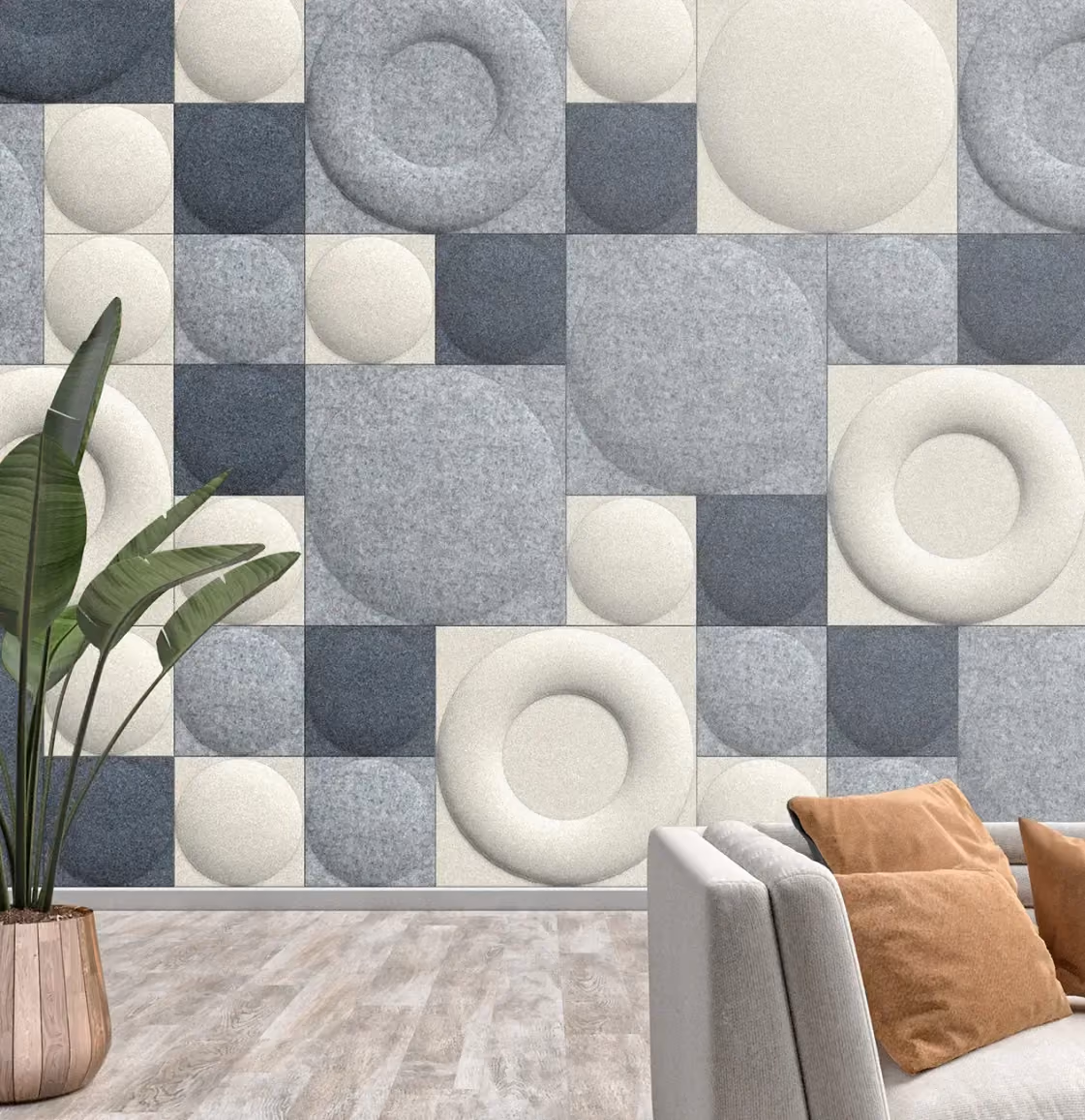 Moon Felt Panel
