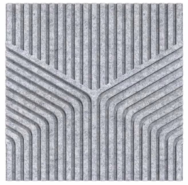 Parallax 3D acoustic panel by Feltouch