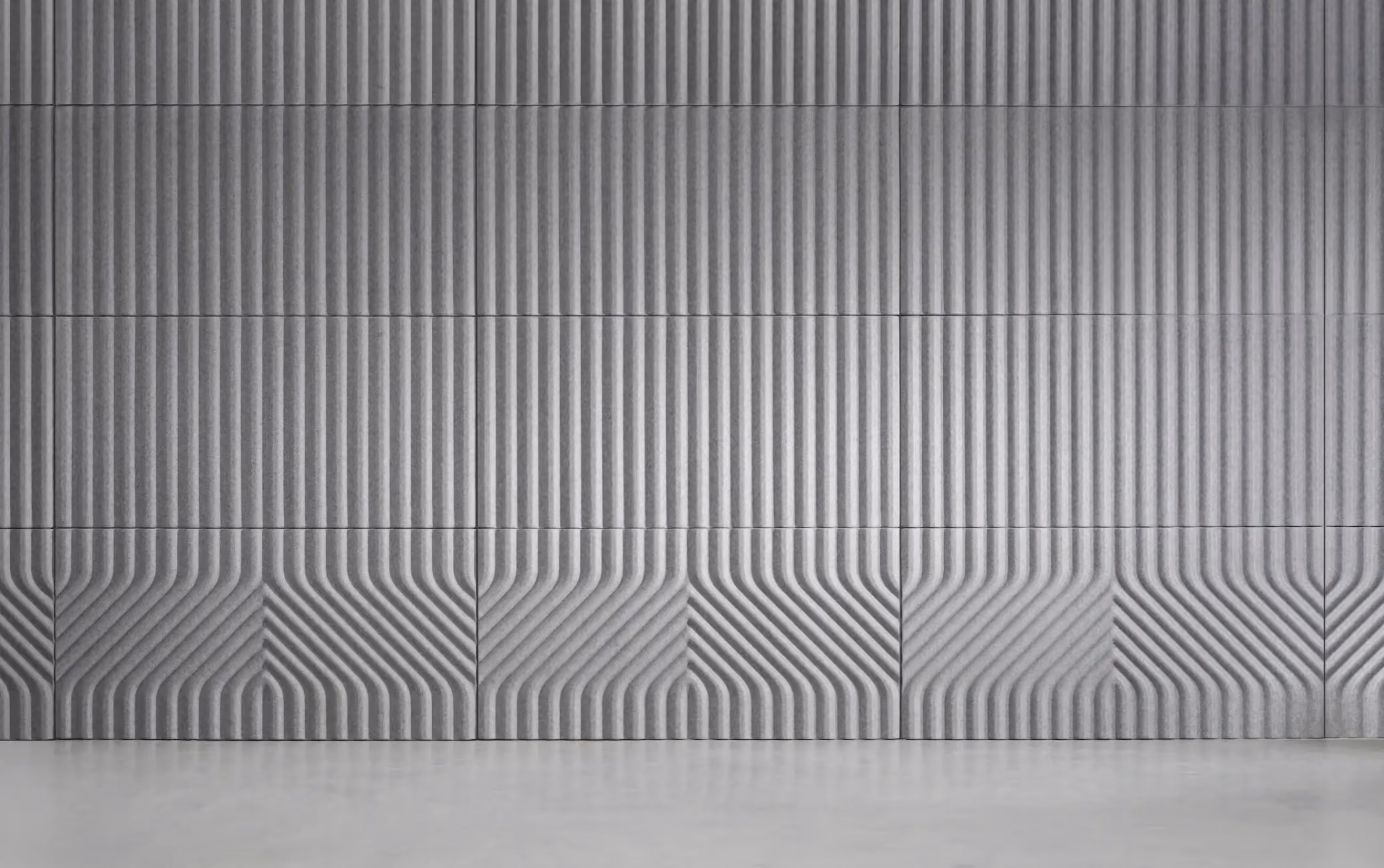 Vertigo 3D acoustic panel by Feltouch