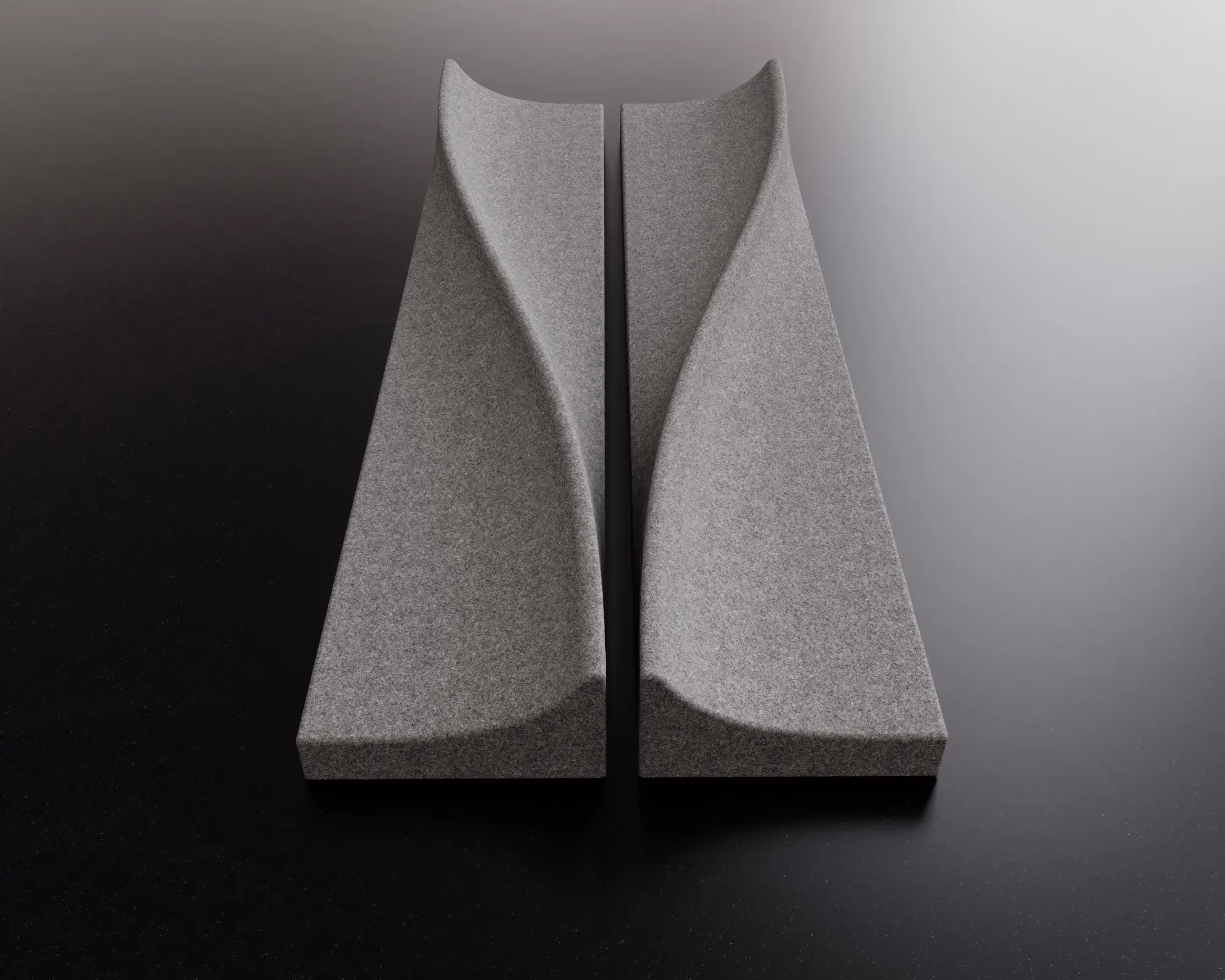 Flux 3D acoustic panel by Feltouch